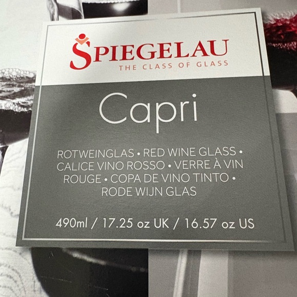Spiegelau Capri Wine Glass Set
2 glass set. - Picture 8 of 8